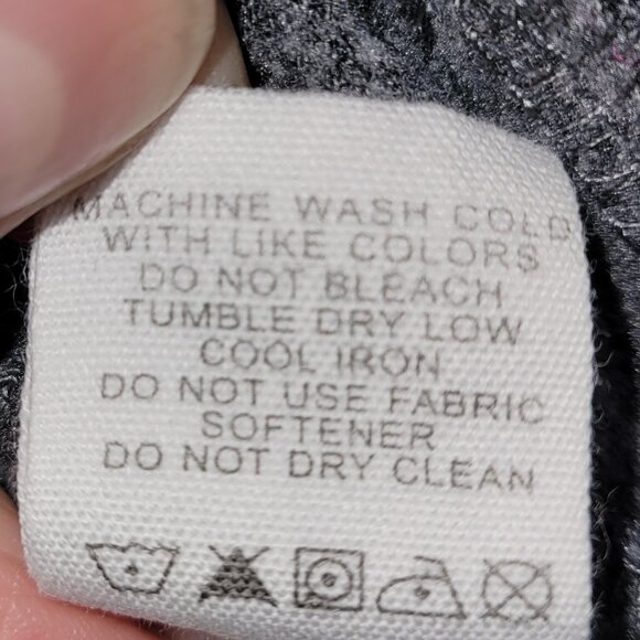 WSU Cougar Quarter Zip Long Sleeve Sweat Jacket Heathered Gray Women's Size M - Picture 12 of 14